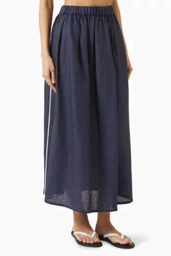 تنورة أندريا متوسطة الطول