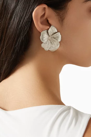 Dolce Floral Clip-on Earrings