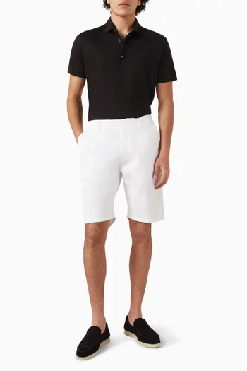 Elba Polo T-shirt in Linen-jersey