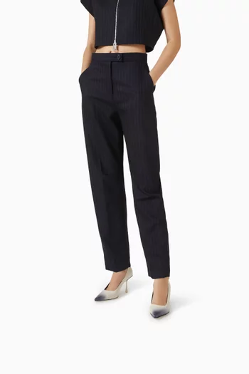 Ixia 80 Sprayed Pumps in Leather