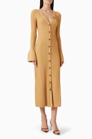Trisha Rib-knit Dress