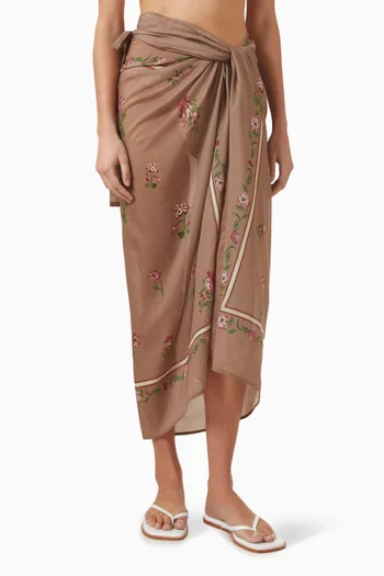 Lavanda Printed Pareo