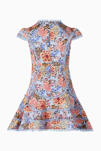 Iliana Mini Dress in Cotton