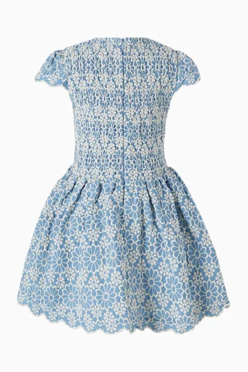 Kara Embroidered Mini Dress