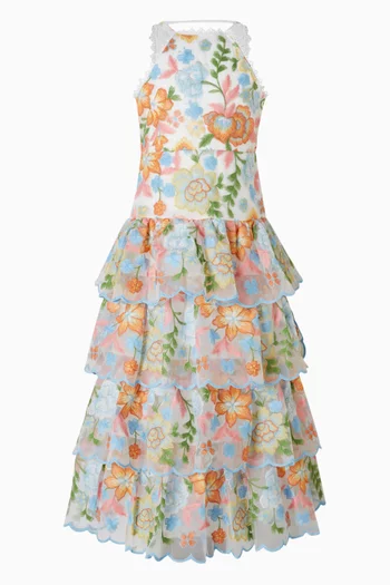 Bianca Embroidered Maxi Dress