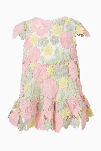 Estella Embroidered Mini Dress