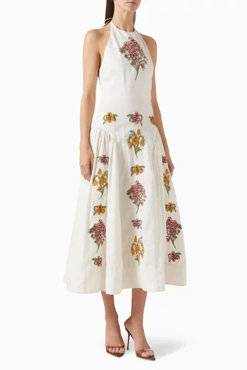 Balsa Cordillera Dress in Linen