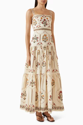 Lima Andes Dress in Linen