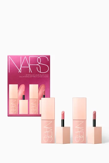 مجموعة أحمر خدود سائل نارس افتر جلو، قطعتان