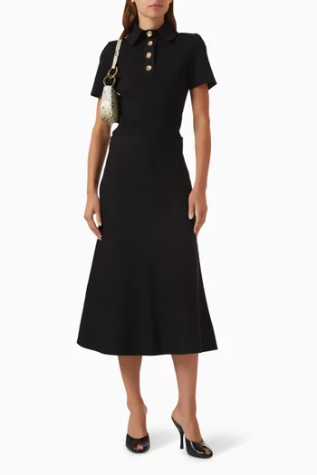 تي شيرت بولو بوبي نسيج كريب