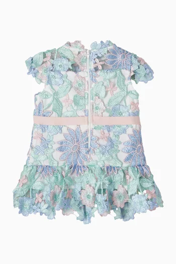 Addison Embroidered Mini Dress