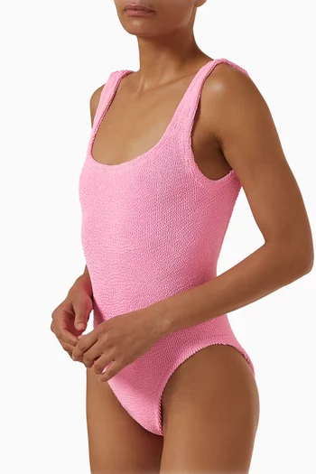 Square Neck Swimsuit in Original Crinkle™