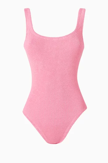 Square Neck Swimsuit in Original Crinkle™
