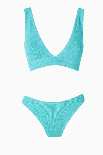 Carla Bikini Set in Crinkle™ Fabric