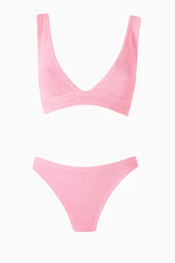 Carla Bikini Set in Crinkle™ Fabric