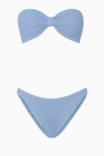 Jean Bikini Set in Crinkle™ Fabric