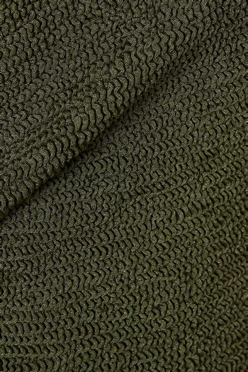 لباس سباحة بفتحة رقبة مربعة قماش أوريجينال كرينكل