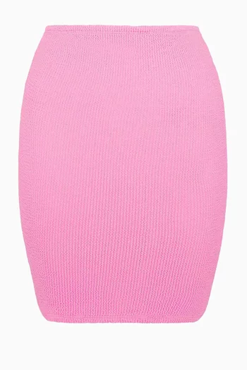 Mini Skirt in Crinkle™ Fabric
