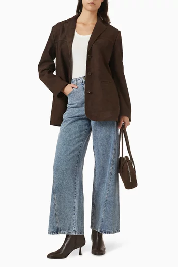 بنطال جينز كارسون بقصة ساق واسعة دينم