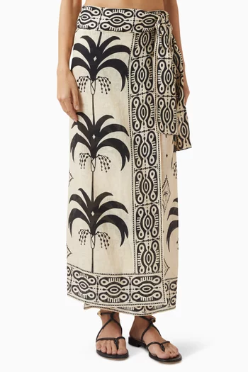 تنورة سيجنيفيكادو بوديروسو كتان