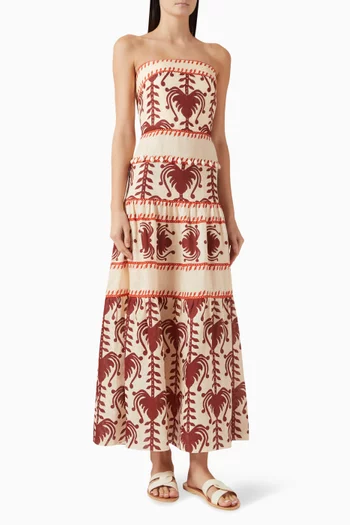 فستان اناذر تشانس كتان