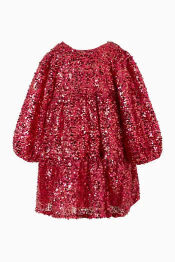 Lila Sequin-embellished Dress