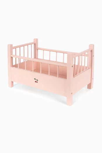 سرير للدمى تشيري خشب