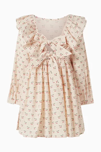 Cianna Cherry Dress in Organic Cotton