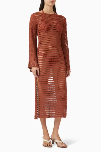 Belle Cover-up Dress in Knit