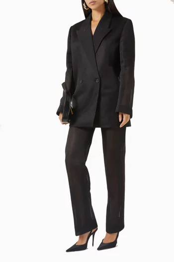 Doshie Sheer Pants in Mesh