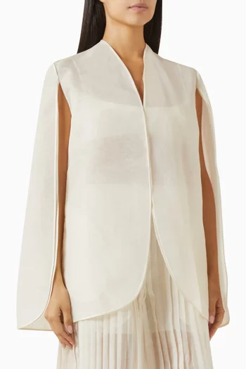 Dover Jacket in Silk Organza