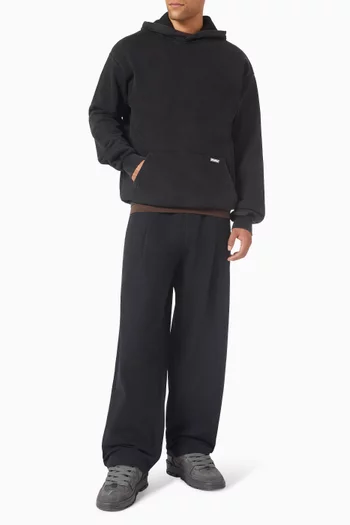 Basic Hoodie in Cotton-fleece