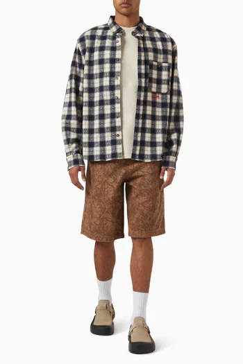 Printed Work Bermuda Shorts