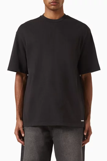 Basic Logo-print T-shirt in Cotton