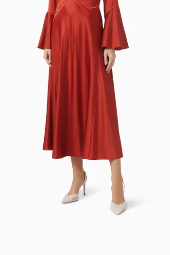 Jayla 100 Slingback Pumps in Lace