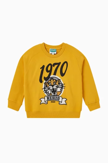 1970 Graphic-print Sweatshirt