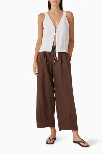 Two Part Top in Linen