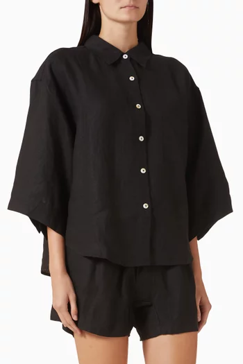 03 Co-ord Set in Linen