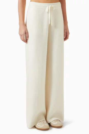 Double-knit Pants in Wool-cashmere Blend