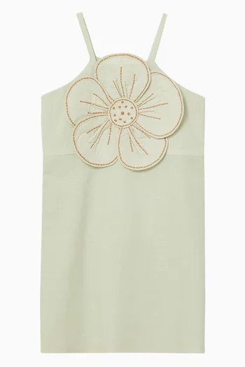 Angelica Dress in Cotton & Linen