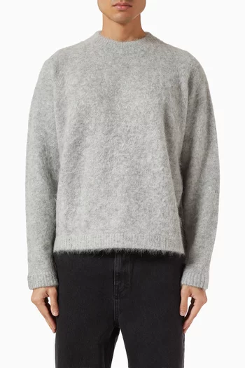 Crew Sweater in Alpaca-blend