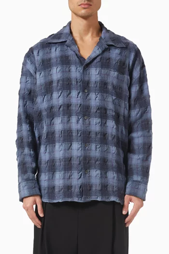 قميص قطن وصوف