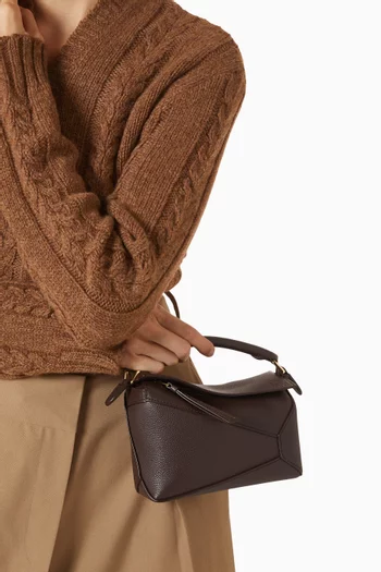 حقيبة بازل إيدج ميني جلد عجل