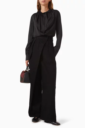 قميص بوشاح ستان