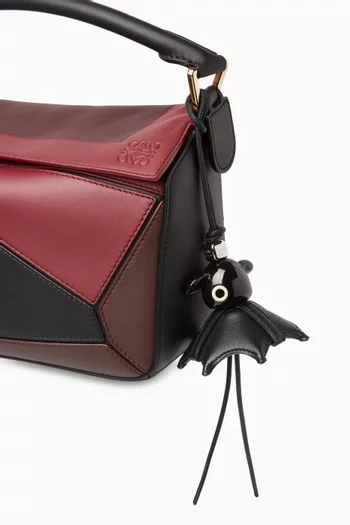 Small Biker Puzzle Bag in Leather