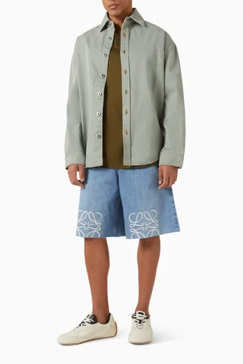 تي شيرت بقصة فضفاضة قطن