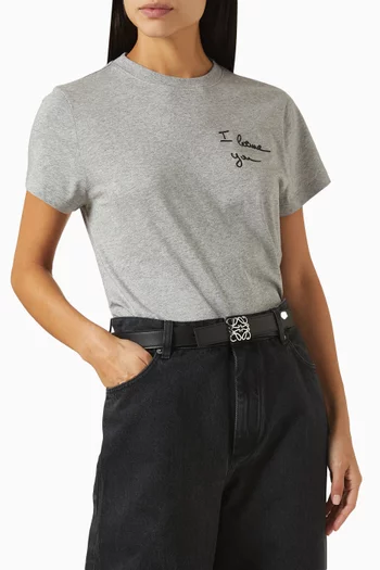 Anagram Bombee Belt in Leather