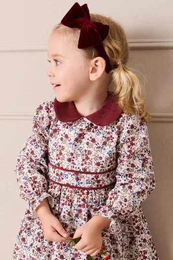 فستان لويزا بنقشة زهور