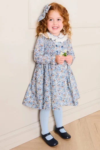 فستان بنقشة زهور بياتريس