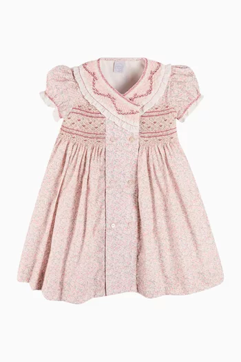 فستان بنقشة زهور أديلايد